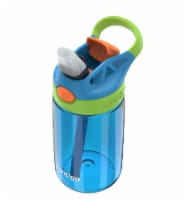 Contigo® AUTOSPOUT® Straw Water Bottle - Blue Poppy Perspective: Main