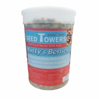 Wildlife 313905 34 oz Songbird Treat Seed Tower Sm Nutty Berries Mp12 Bird Food