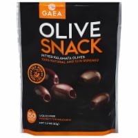 Gaea North America Llc 56451 2.3 oz. Olive Snack Pack Kalamata Pitted