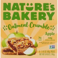 Nature's Bakery - Oatmeal Crumble Apple - Case of 6 - 8.46 oz.