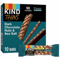Kind - Thins Dark Chocolate Nuts & Sea Salt Peanut - Case of 6-7.40 oz.