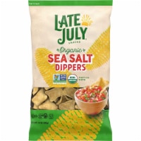 Late July Organic Sea Salt Dippers Tortilla Chips Perspective: Main