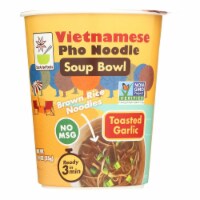 Star Anise Foods - Soup Bowl Pho Ndl Garlic - Case of 6 - 1.9 oz.