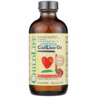 ChildLife® Natural Strawberry Flavor Pure Arctic Cod Liver Oil