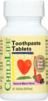 ChildLife Natural Berry Toothpaste Tablets Perspective: Main
