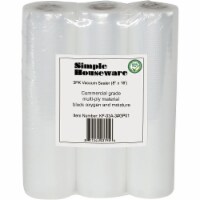 Simple Houseware Vacuum Sealer Bags 3-Pack Perspective: Main
