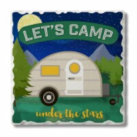 Counter Art CART0201587 Camp Under Stars Single Tumbled Tile Coaster
