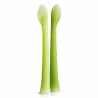 Olababy 100% Silicone Soft Tip Feeding Spoon for Parent Led Weaning 2pack