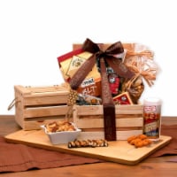 Dad's Favorites Premium Nuts & Snacks Crate - Father's Day gift - Gift for dad
