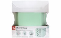 Xyron Click & Store Storage Box 4 Drawer Mint Grn