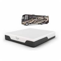 Dynasty Mattress 10 Inch CoolBreeze Gel Infused Memory Foam Mattress, RV Queen