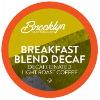 Brooklyn Beans DECAF Coffee Pods, for Keurig 2.0, Breakfast Blend, 40 Count