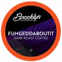Brooklyn Beans Fuhgeddaboutit Coffee Pods for Keurig K-Cups Coffee Maker, 40 Count