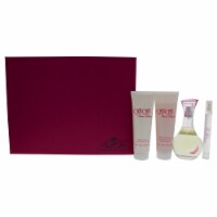 Paris Hilton Can Can 3.4oz EDP Spray, 0.34oz EDP Spray, 3oz Body Lotion, 3oz Bath and Shower