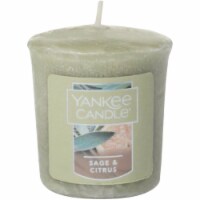 Yankee Candle Samplers Sage and Citrus Votive Candle - Green