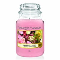 Yankee Fresh Cut Roses Candle Perspective: Main