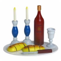 Israel Giftware Designs CHHS-18 Wooden Shabbat Play Set