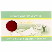 DreamTime Aromatherapy Breathe Easy Hot/Cold Sinus Pillow, Cranberry, Eucalyptus & Peppermint