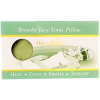 DreamTime Aromatherapy Breathe Easy Hot And Cold Sinus Pillow, Sage, Eucalyptus & Peppermint