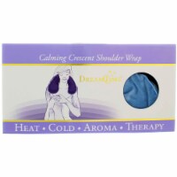 DreamTime Aromatherapy Calming Crescent Hot And Cold Shoulder Wrap, Blue