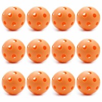 Bry Belly SWIF-002 12 Orange Poly Baseballs - Regulation Size