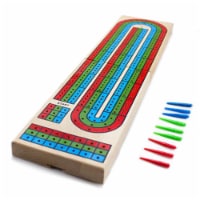 Brybelly Holdings GGAM-401 Wooden 3 Track Cribbage Board