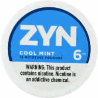 ZYN Cool Mint Nicotine Pouches 6mg