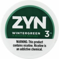ZYN Wintergreen 3mg Nicotine Pouches
