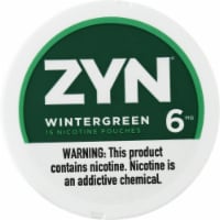 ZYN Wintergreen 6mg Nicotine Pouches