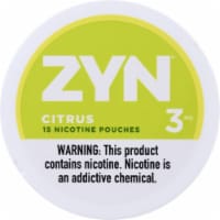 ZYN Citrus 3 mg Nicotine Pouches