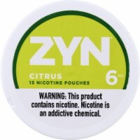 ZYN Citrus 6mg Nicotine Pouches