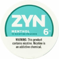 ZYN® Menthol Nicotine Pouches 6mg