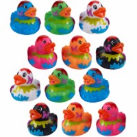 2 Inch Kicko Assorted Rubber Ducks - Kids, Stress Relief, Novelty, Stocking Stuffers, etc.