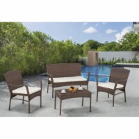 CTE Trading CTE1616SET4 4 Piece Outdoor Garden Patio Furniture Set with Table