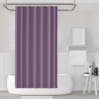 Heavy-Weight Magnetic Shower Curtain Liner Purple