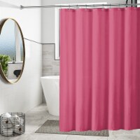 Mildew Resistant Waterproof Vinyl Magnet Grommet Shower Curtain Liner for Bathroom Blue