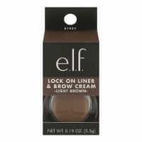 e.l.f. Lock on Liner and Brow Cream Light Brown Perspective: Main