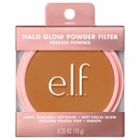 e.l.f. Halo Glow Powder Filter Pressed Powder 84552 Deep Natural Perspective: Main