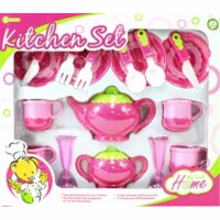 AZ Trading & Import PS850 Deluxe Pink Tea Set