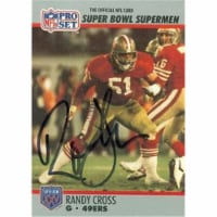 Autograph Warehouse 444739 San Francisco 49ers 1990 Pro Set 63 Super Bowl Supermen Randy Cros