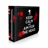 DecalGirl WII-KEEPCALM-ZOMBIE Nintendo Wii Skin - Keep Calm - Zombie