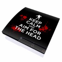 DecalGirl PS3S-KEEPCALM-ZOMBIE PS3 Slim Skin - Keep Calm - Zombie