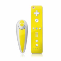 DecalGirl WIINC-SS-YEL Wii Nunchuk & Remote Skin - Solid State Yellow