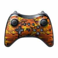 DecalGirl WIUPC-OCAMO Nintendo Wii U Pro Controller Skin - Orange Camo