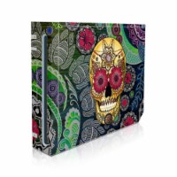 DecalGirl WII-SUGSKLPAIS Nintendo Wii Skin - Sugar Skull Paisley