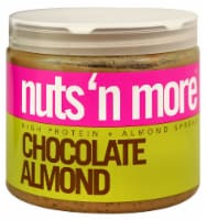 Nuts N More  High Protein + Almond Spread   Chocolate Almond Perspective: Main