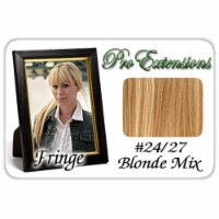 Brybelly Holdings PRFR-2427 No. 24-27 Blonde Mix Pro Fringe Clip In Bangs