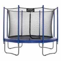 Machrus Upper Bounce Outdoor 7.5 Foot Round Trampoline Set with Safety Net