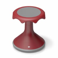 VS America Hokki Stool Flexible Ergonomic Seating - 15" Red