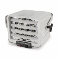 Dr. Heater 240V 6000W Garage Workshop Industrial Infrared Space Heater, White